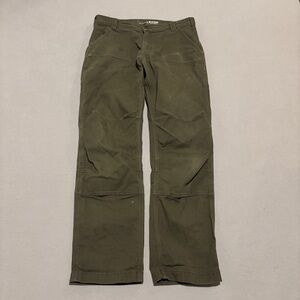 Carhartt Double Knees Pants 32x32 32x30 Olive Relaxed Fit Workwear Utility Fall